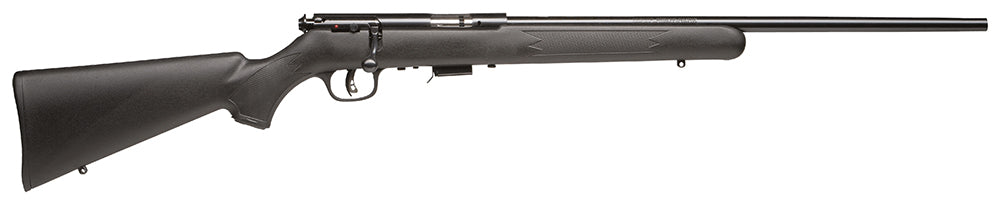 Savage Arms 96709 93R17 F Full Size 17 HMR 5+1 21" Matte Black Button Rifled Barrel, Matte Black Drilled & Tapped Carbon