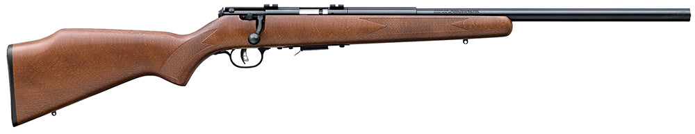 Savage Arms 96701 93R17 GLV Full Size 17 HMR 5+1 21" Matte Black Heavy Varmint Barrel, Matte Black Drilled & Tapped Carb