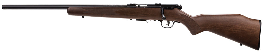 Savage Arms 96717 93R17 GLV Full Size 17 HMR 5+1 21" Matte Black Heavy Varmint Barrel, Matte Black Drilled & Tapped Carb