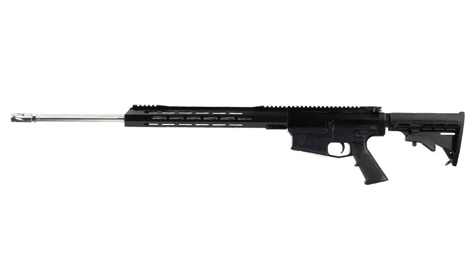 BC-10 .243 Winchester Side Charging Complete Rifle, 24" Stainless Lightweight Barrel, 1:8 Twist, Rifle Length Gas System, 15" M-LOK Rail