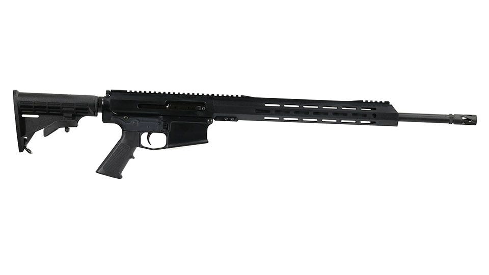 BC-10 .243 Winchester Side Charging Complete Rifle, 20" Parkerized Heavy Barrel, 1:8 Twist, 15" M-LOK Rail