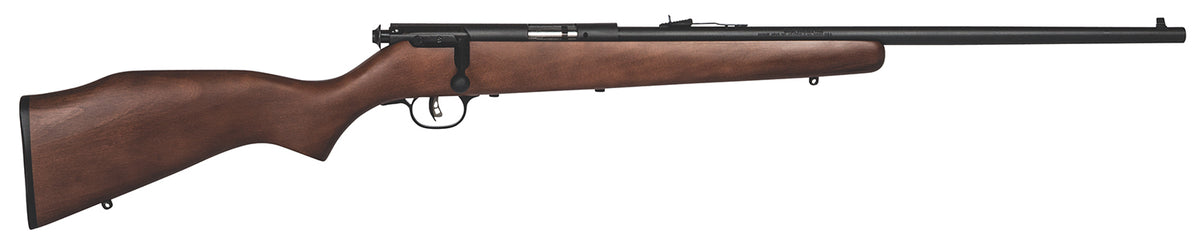 Savage Arms 17000 Mark I G Full Size 22 Long/22 Short/22 LR 1rd 21" Matte Black Carbon Steel Barrel, Matte Black Drilled
