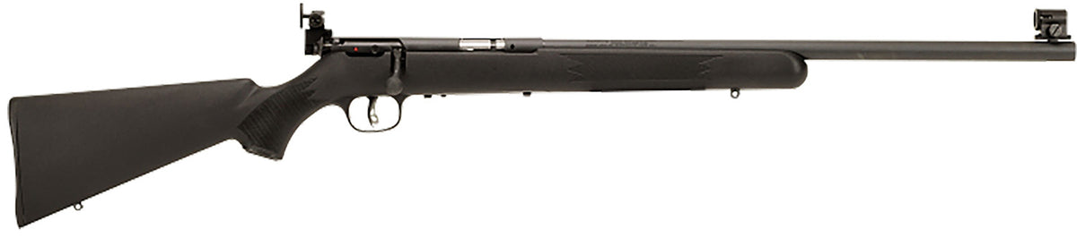 Savage Arms 28900 Mark I FVT Full Size 22 Long/22 Short/22 LR 1rd 21" Black Satin Heavy Barrel, Satin Black Carbon Steel