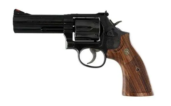 SMITH & WESSON CLASSICS 586 DISTNGUISHED COMBT MAG BLK 357MAG 4" 6RD DA/SA
