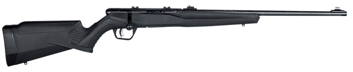 Savage Arms 70200 B Series F Full Size 22 LR 10+1 21" Matte Black Button Rifled Barrel, Matte Black Drilled & Tapped Car