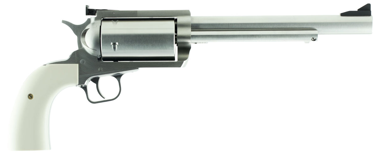 Magnum Research BFR45707B BFR Long Cylinder Extra Large 45-70 Gov 5 Shot 7.50" Brushed Stainless Steel Barrel, Cylinder 