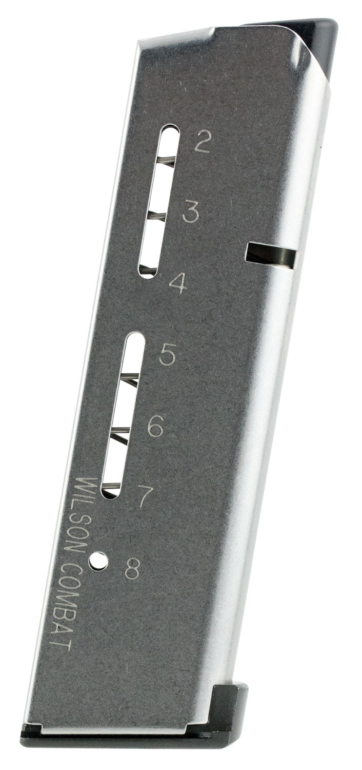 Wilson Combat 500C ETM  8rd Detachable w/ Lo-Profile Steel Floor Plate 45 ACP Fits Wilson Combat 1911 Elite Tactical Sta