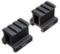 TruGlo TG8992B Picatinny Riser Mount  Matte Black Anodized
