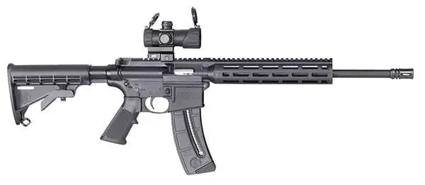 SMITH & WESSON M&P 15-22 SPT II O/R W/CT OPT BLK 22LR 16.5" 25RD
