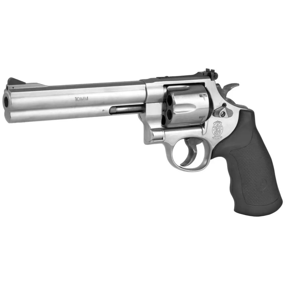 SMITH & WESSON 610 10MM STS REV 6.5" 6RD DA/SA