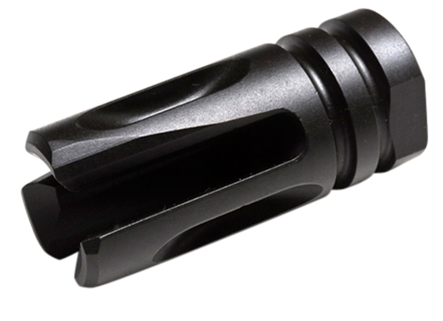 Wilson Combat TRATHG68 Accu-Tac Flash Hider Black Matte Melonite Steel with 5/8"-24 tpi Threads, 1.99" OAL &  .865" Diam