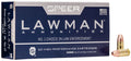 Speer 53826 Lawman Training Clean-Fire 9mmLuger 147gr Total Metal Jacket Flat Nose 50 Per Box/20 Case