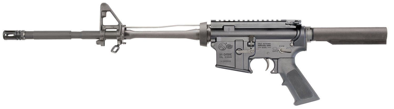 Colt Mfg LE6920OEM1 M4 Carbine 5.56 NATO 30+1 16.10" Barrel w/Muzzle Brake, Black Metal Finish, A2 Front Sight, Black Po
