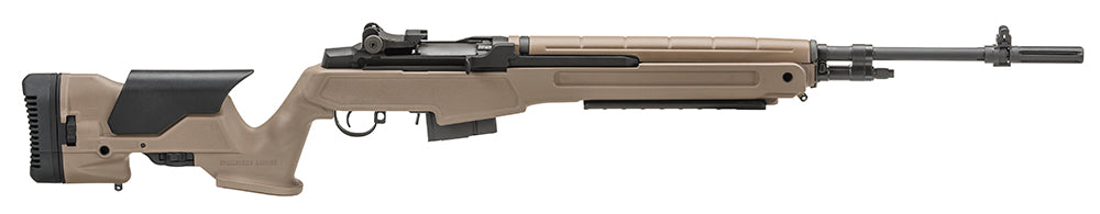 Springfield Armory MP9220 M1A Loaded Precision 308 Win 10+1 22" National Match Carbon Steel Barrel Black Parkerized Rec 