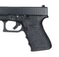 Talon Grips 110R Adhesive Grip  Compatible w/Glock 19/23/25/32/38 Gen4 w/No Backstrap, Black Textured Rubber
