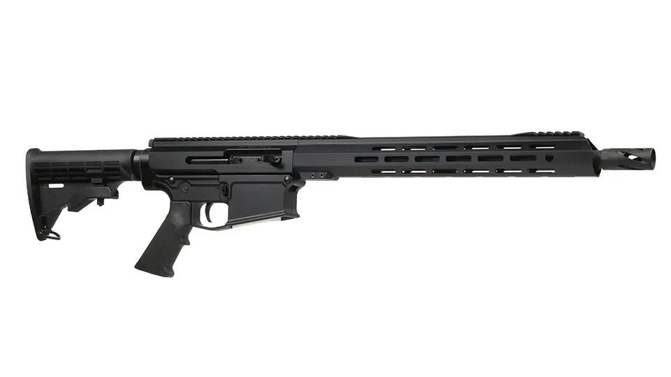 BC-10 .308 Right Side Charging Rifle, 16" Parkerized Heavy Barrel, 1:10 Twist, Mid-Length Gas System, 15" MLOK