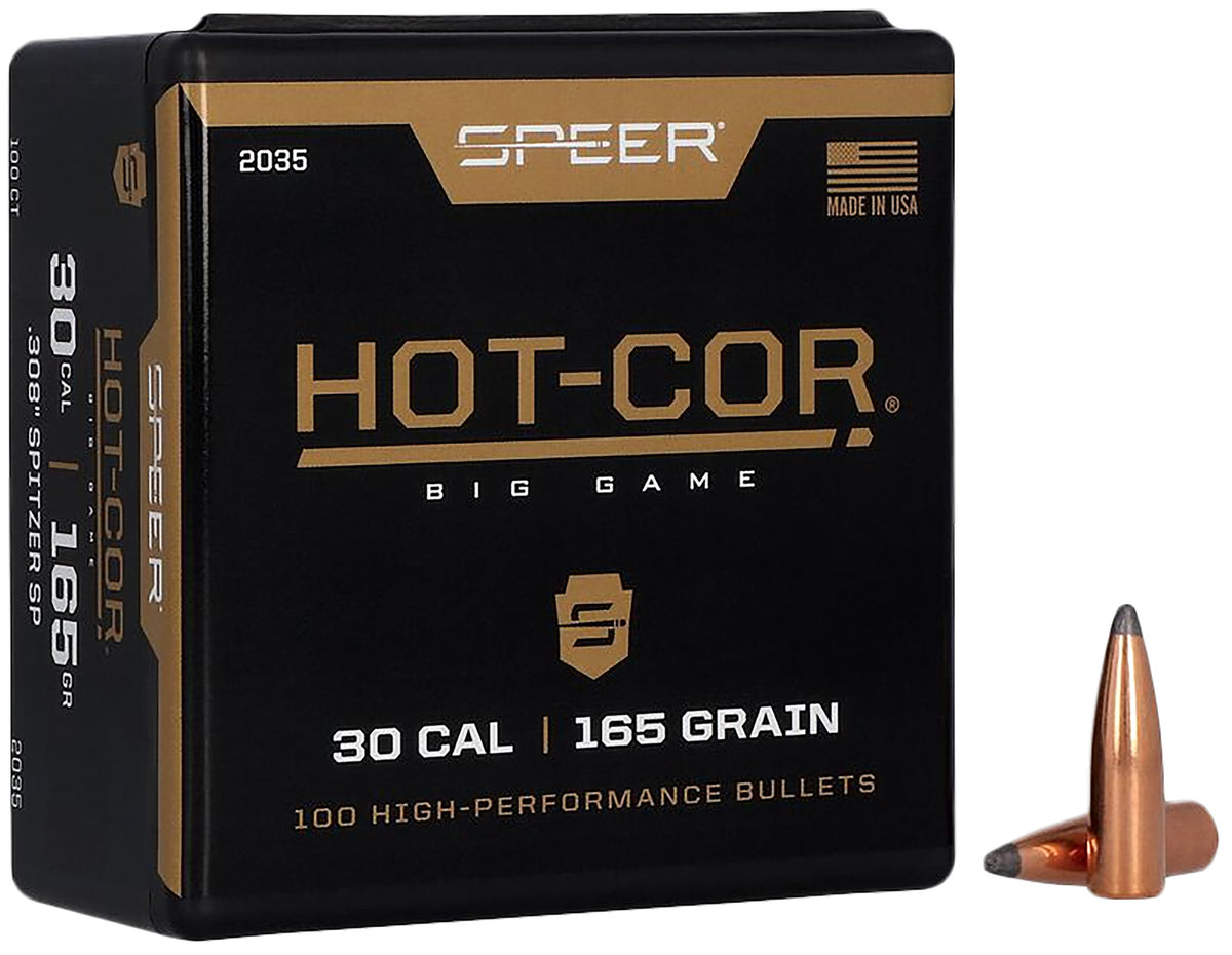 Speer 2035 Rifle Hunting Hot-Cor .308 165 gr Spitzer Soft Point