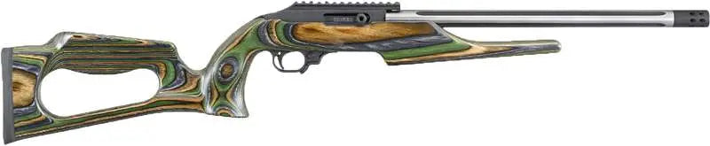 RUGER 10/22 COMPTN 22LR RIFLE 16.1" GRN MNTN LAM STK 10RD