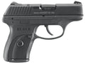 Ruger 3253 LC380 *CA Compliant 380 ACP 7+1 3.12" Black Steel Barrel, Black Oxide Serrated Steel Slide, Black Polymer Fra