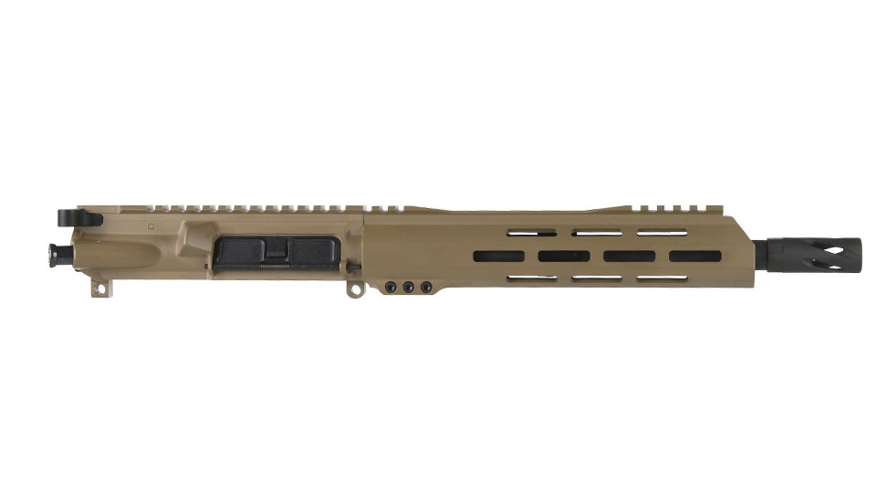 BC-15 5.56 NATO Forged Upper, 10.5" Parkerized Contour - 0.75, 1:8 Twist, 4150 Carbine Length Gas System, MLOK Split Rail - Micro Flash Hider
