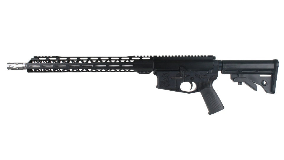 BC-15 .300 Blackout Bolt Action Style Rifle, 16" Stainless Heavy Barrel - 0.75, 1:8 Twist, Billet Lower, MLOK Split Rail