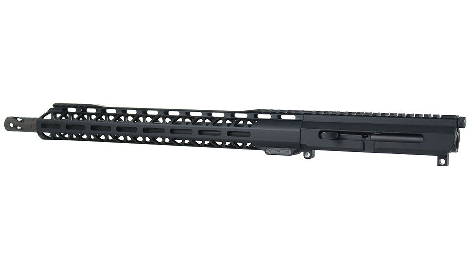 BC-15 .300 Blackout Left Side Charging Right Eject Complete Upper Assembly, 16" Parkerized Heavy Barrel, 1:8 Twist, Carbine Length Gas System, 15" M-LOK Rail