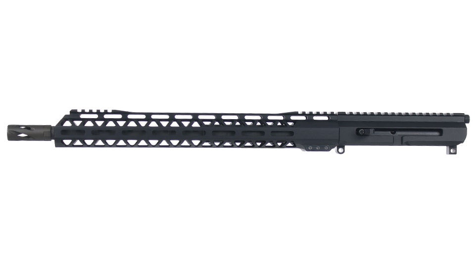 BC-15 .300 Blackout Left Side Charging Right Eject Complete Upper Assembly, 16" Parkerized Heavy Barrel, 1:8 Twist, Carbine Length Gas System, 15" M-LOK Rail