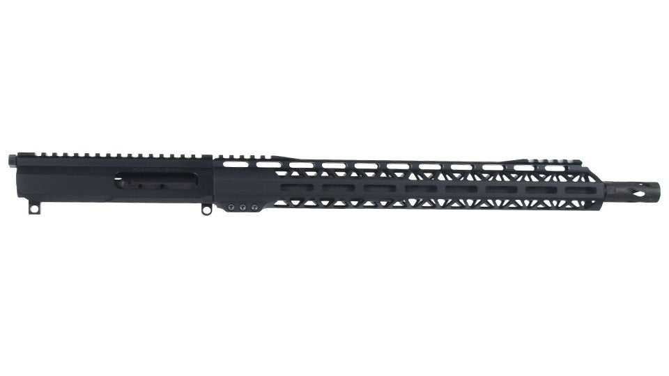 BC-15 .300 Blackout Left Side Charging Right Eject Complete Upper Assembly, 16" Parkerized Heavy Barrel, 1:8 Twist, Carbine Length Gas System, 15" M-LOK Rail