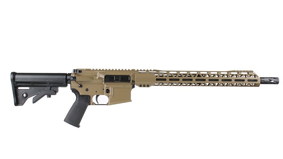 BC-15 .300 Blackout Rifle, 16" Parkerized Heavy Barrel, 1:8 Twist, Pistol Length Gas System, Talon 15" MLOK Split Rail