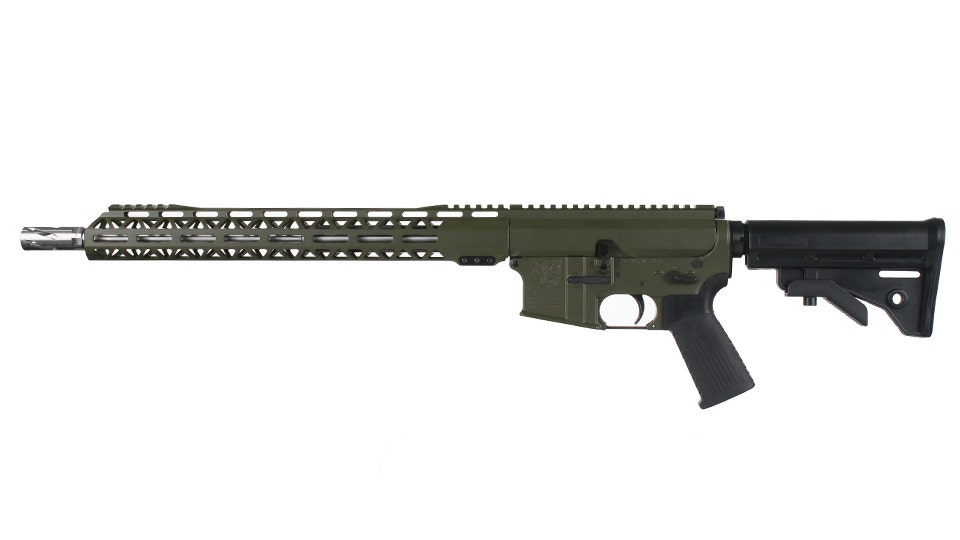 BC-15 .300 Blackout Right Side Charging Forged Rifle, 16" 416R SS Heavy Barrel, 1:8 Twist, Carbine Length Gas System, 15" MLOK