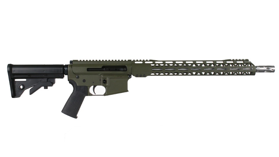 BC-15 .300 Blackout Right Side Charging Forged Rifle, 16" 416R SS Heavy Barrel, 1:8 Twist, Carbine Length Gas System, 15" MLOK