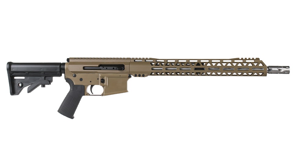 BC-15 .300 Blackout Right Side Charging Forged Rifle, 16" 416R SS Heavy Barrel, 1:8 Twist, Carbine Length Gas System, 15" MLOK