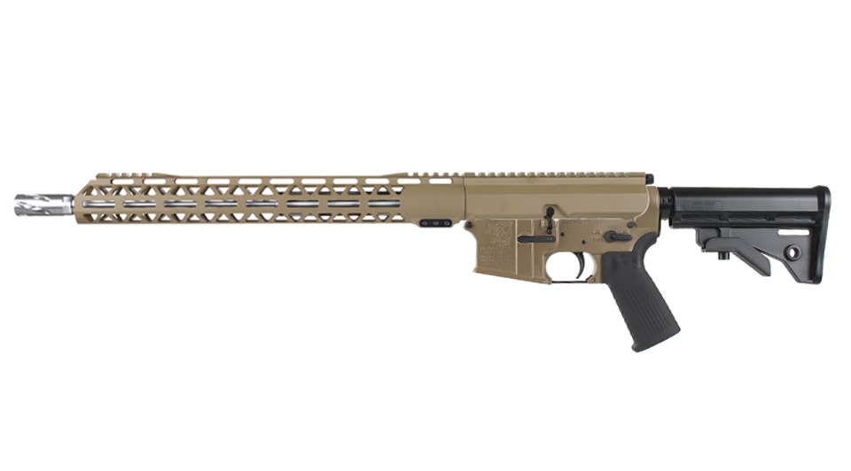 BC-15 .300 Blackout Bolt Action Style Rifle, 16" Stainless Heavy Barrel - 0.75, 1:8 Twist, Billet Lower, MLOK Split Rail