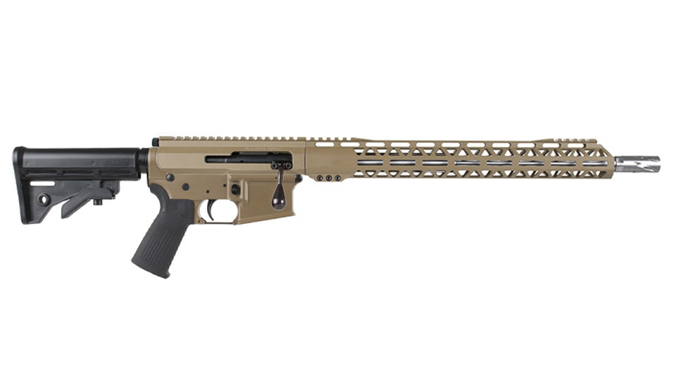 BC-15 .300 Blackout Bolt Action Style Rifle, 16" 416R SS Heavy Barrel, 1:8 Twist, Talon 15" MLOK Split Rail