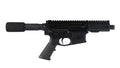 BC-15 5.56 NATO Side Charging Complete Pistol, 4.5" Parkerized Heavy Barrel, 1:7 Twist, Micropistol Length Gas System, 3.8" M-LOK Rail, Micro Flash Hider