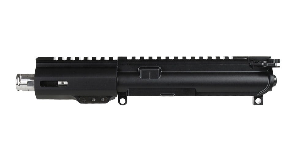 BC-15 5.56 NATO Forged Complete Upper Assembly, 4.5" Stainless Contour Barrel, 1:7 Twist, Micropistol Length Gas System, 4" M-LOK Rail, Micro Flash Hider