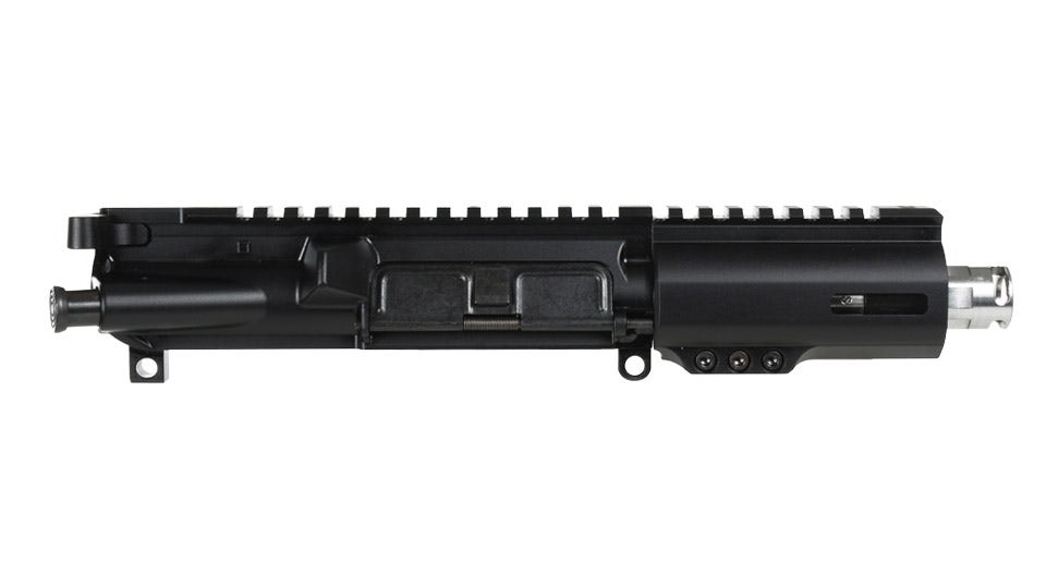 BC-15 .300 Blackout Forged Complete Upper Assembly, 4.5" Stainless Heavy Barrel, 1:8 Twist, Micropistol Length Gas System, 3.8" M-LOK Rail, Micro Flash Hider