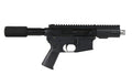 BC-15 .300 Blackout Right Side Charging Complete Pistol, 4.5" Stainless Heavy Barrel, 1:8 Twist, Micropistol Length Gas System, 3.8" M-LOK Rail, Micro Flash Hider