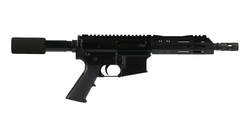 .17 HMR Side Charging Complete Pistol, 10.5" Parkerized Heavy Barrel, 1:9 Twist