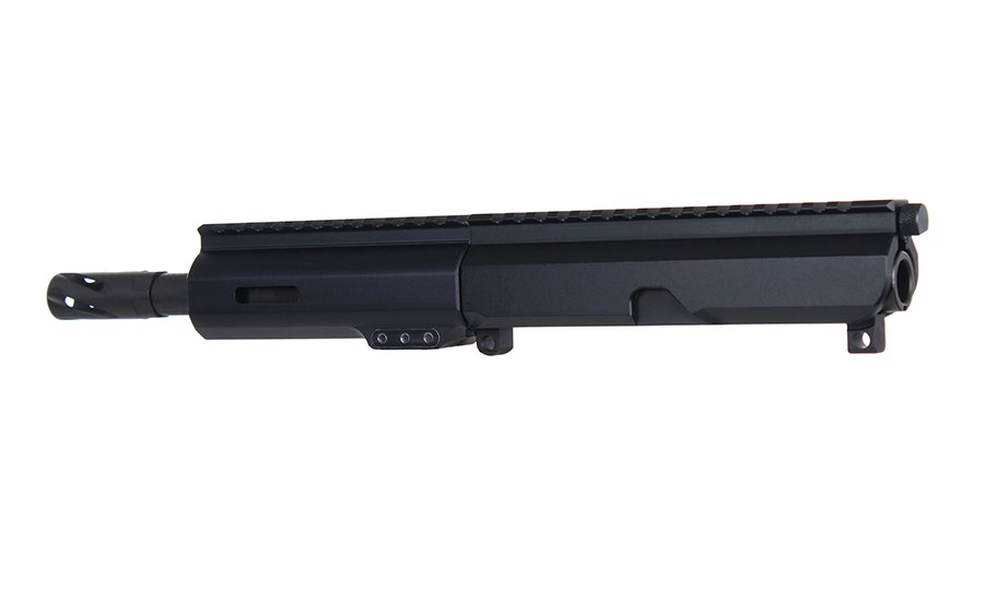BC-15 .300 Blackout Side Charging Complete Upper Assembly, 7" Parkerized Palmetto 1 Barrel, 1:7 Twist, Pistol Length Gas System, 5.3" M-LOK Rail