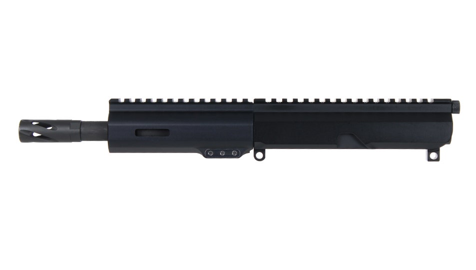 BC-15 .300 Blackout Side Charging Complete Upper Assembly, 7" Parkerized Palmetto 1 Barrel, 1:7 Twist, Pistol Length Gas System, 5.3" M-LOK Rail