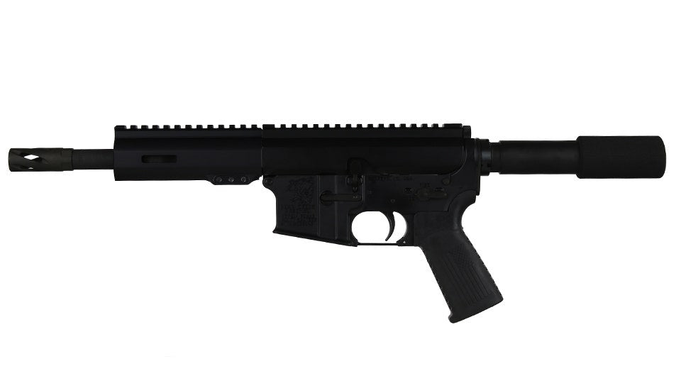 BC-15 .300 Blackout Bolt Action Style Complete Pistol, 7.5" Black Nitride Heavy Barrel, 1:8 Twist, Pistol Length Gas System, M-LOK Rail