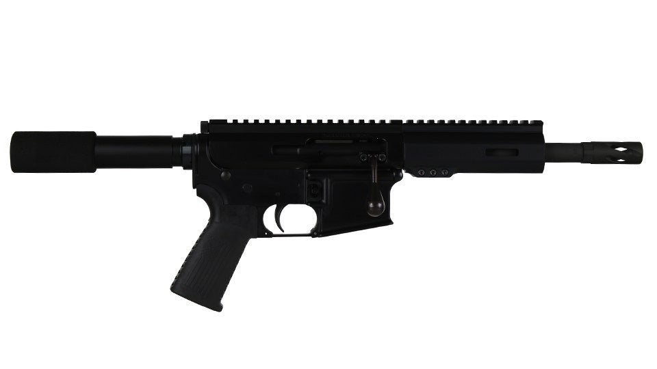 BC-15 5.56 NATO Bolt Action Style Complete Pistol, 7.5" Black Nitride Contour Barrel, 1:7 Twist, Pistol Length Gas System, M-LOK Rail