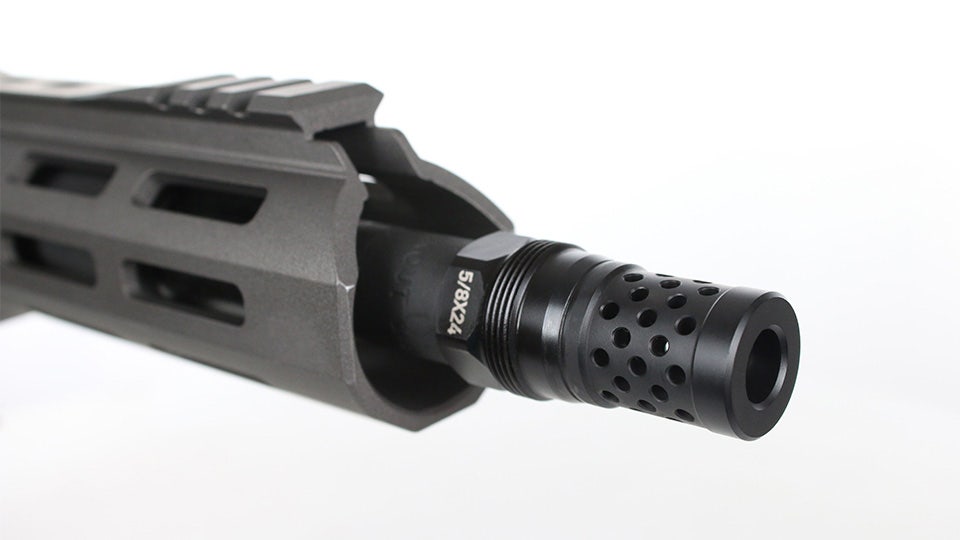 BC-15 .300 Blackout Pistol, 7.5" Parkerized Heavy Barrel, 1:8 Twist, Pistol Length Gas System, 6.5" M-LOK Rail, Brace