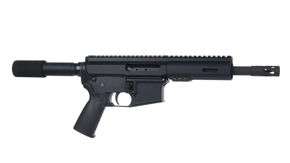 BC-15 .300 Blackout Left Side Charging Right Eject Complete Pistol, 7.5" Parkerized Heavy Barrel, 1:8 Twist, Pistol Length Gas System, 5" M-LOK Rail