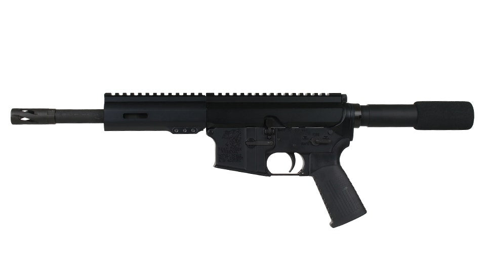 BC-15 .300 Blackout Bolt Action Style Complete Pistol, 8.5" Black Nitride Heavy Barrel, 1:8 Twist, Pistol Length Gas System, M-LOK Rail