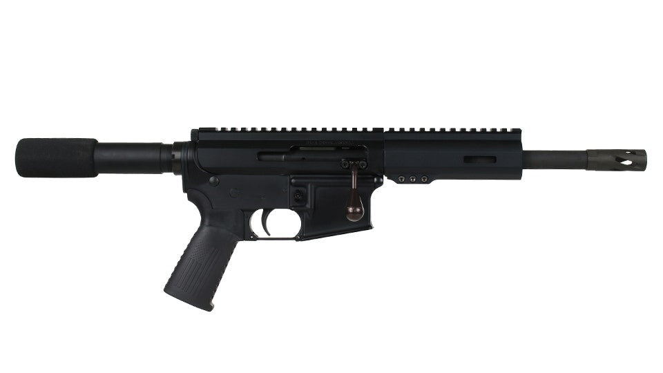 BC-15 .300 Blackout Bolt Action Style Complete Pistol, 8.5" Black Nitride Heavy Barrel, 1:8 Twist, Pistol Length Gas System, M-LOK Rail