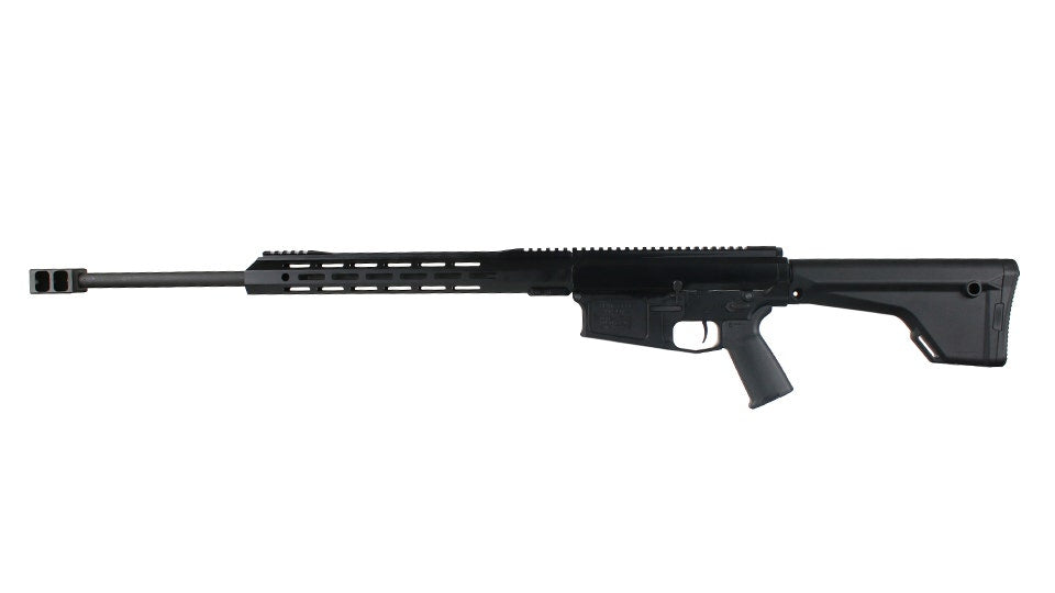 BC-8 7mm Remington Magnum Side Charging Complete Rifle, 24" Parkerized Lightweight Barrel, 1:10 Twist, Billet Lower, Rifle Length Gas System, 15" M-LOK Rail
