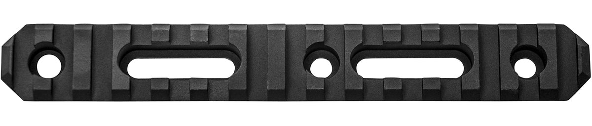 GrovTec US Inc GTSW191 6 Inch 15 Slot Stock AR  Black Anodized