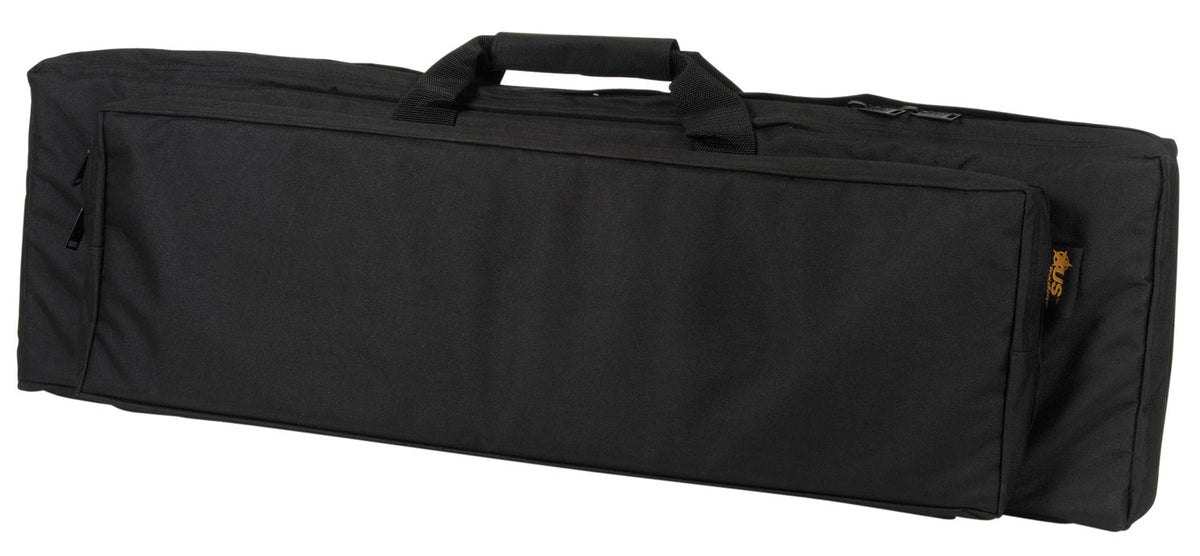US PeaceKeeper P30036 RAT Case Water Resistant Black 600D Polyester w/ Padding Adjustable Straps Air Vents & Front Pocke